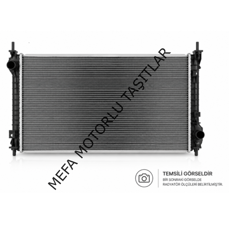 Ford Transit V347 Su Radyatörü 2006-2009 Klimalı