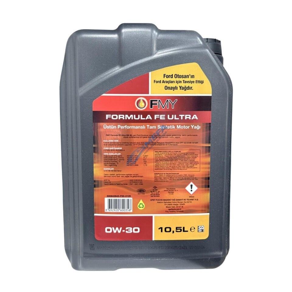 FMY 0W30 10.5 LİTRE 601410253 / WSS-M2C950-A