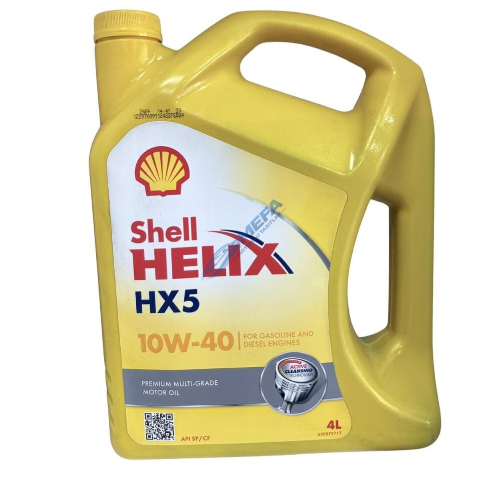 Shell 10w40 HX5 Motor Yağı 4 Litre