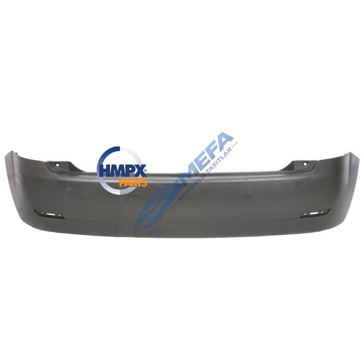 Ford Fiesta Arka Tampon 2002-2006 Tek Parça Ghia Tip