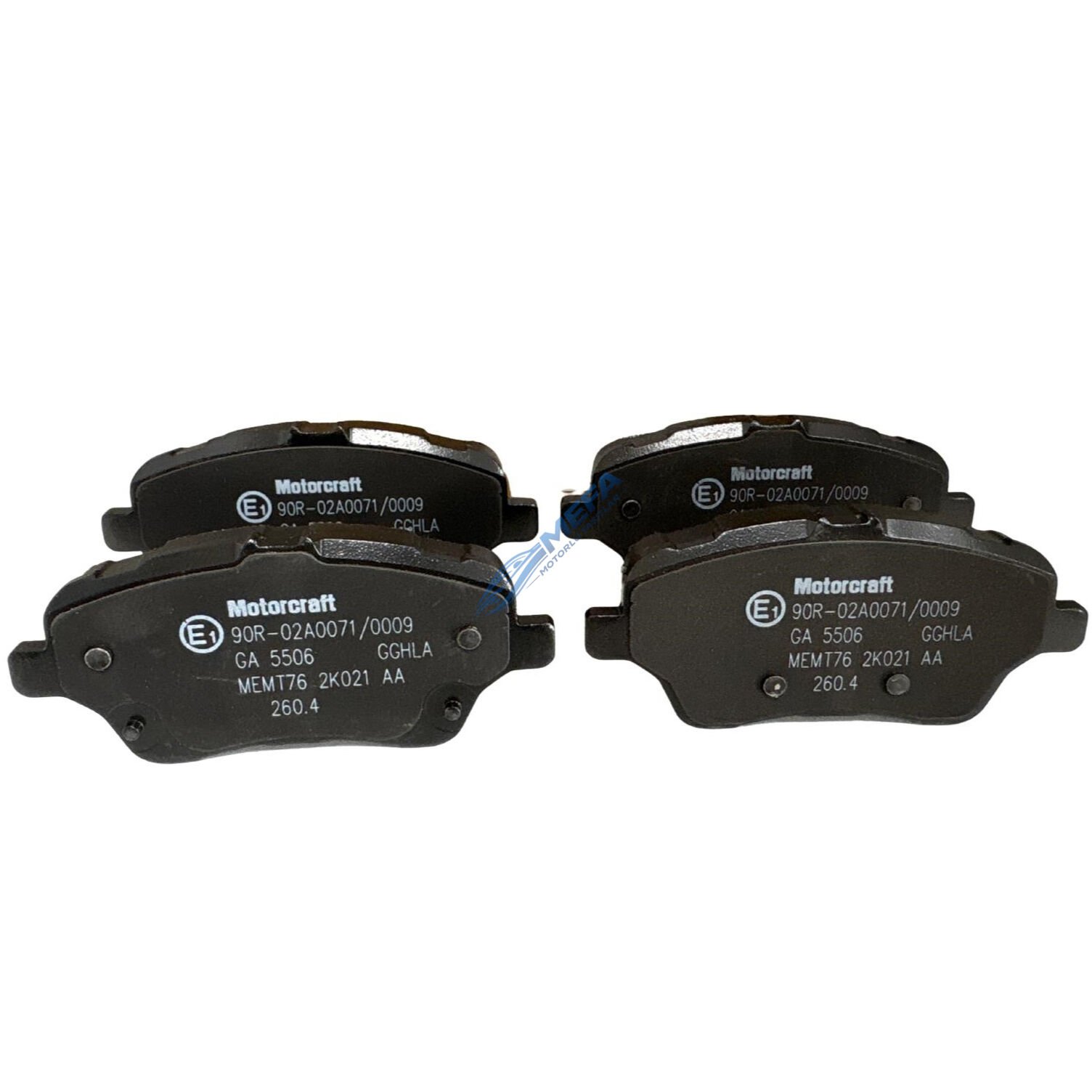 Ford Courier Bmax Ön Balata 2014-2022 Motorcraft
