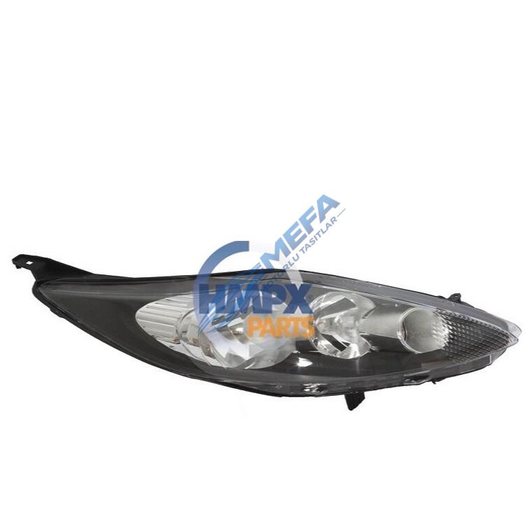 Ford Fiesta Sağ Far 2009-2012 Siyah Zemin