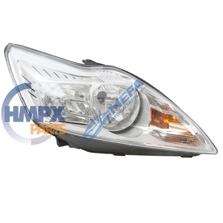Ford Focus Sağ Far 2008-2011 Beyaz Zemin