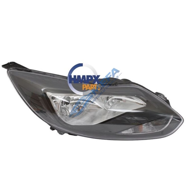 Ford Focus Sağ Far 2012-2014 Siyah Zemin