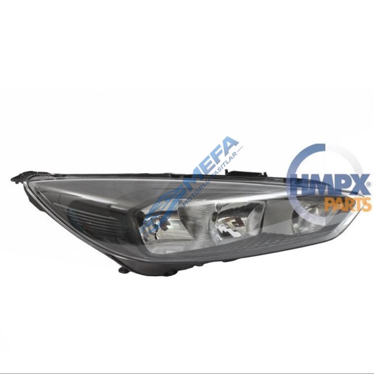 Ford Focus Sağ Far 2015-2018 Siyah Zemin